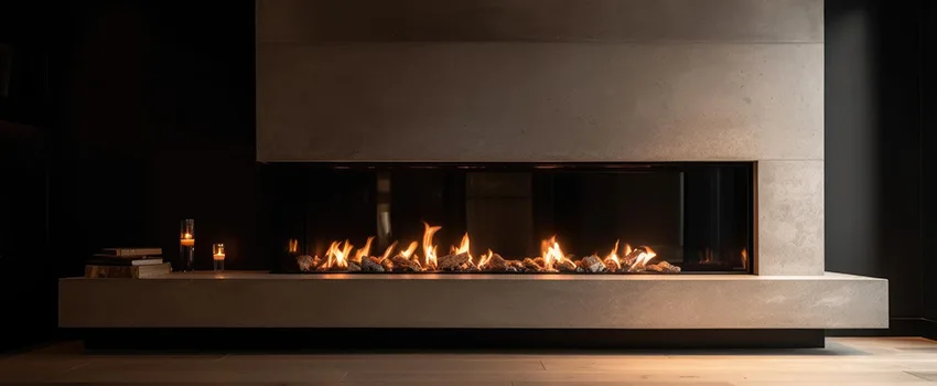 Gas Fireplace Ember Bed Design Services in Odenton, Maryland