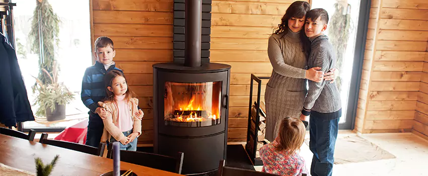 Morso Cast Iron Fireplace Insert Installation in Odenton, Maryland