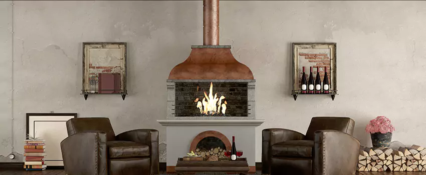 Thelin Hearth Products Providence Pellet Insert Fireplace Installation in Odenton, MD