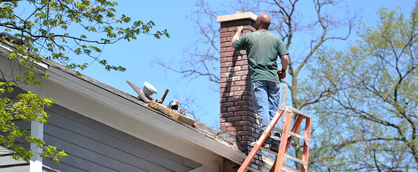 Vinyl and PVC Chimney Flashing Installation in Odenton, MD