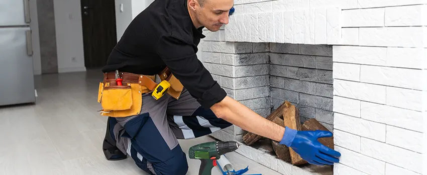 Fireplace Damaged Damper Frame Repair Services in Odenton, Maryland